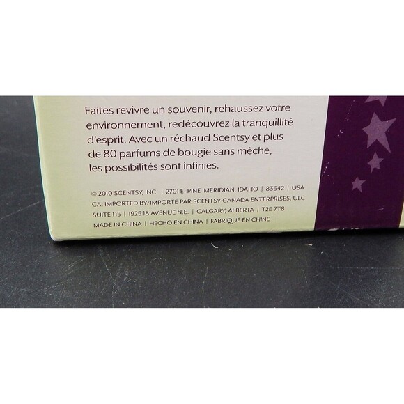 Scentsy Silvervine Mini Wall Plug In Nightlight Wax Warmer - Picture 13 of 13